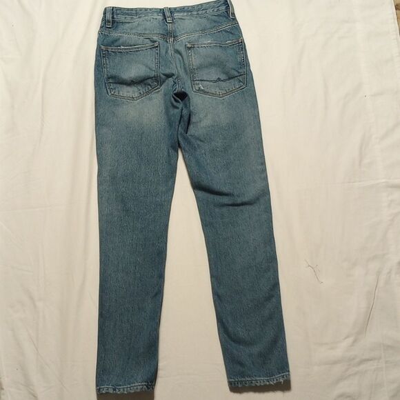 ASOS Distressed Cotton Blue Jeans Waist 26 - Picture 2 of 7